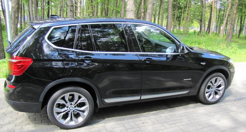 BMW X3 cena 89300 przebieg: 185000, rok produkcji 2017 z Siedlce małe 326